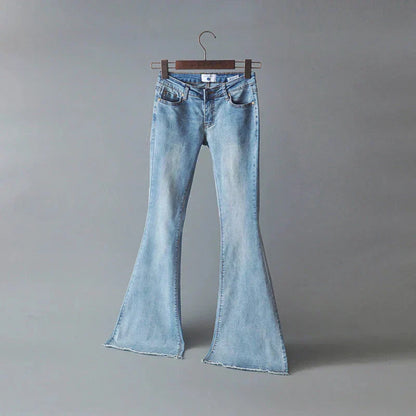 Comfortable Fit Wide Leg Jeans
