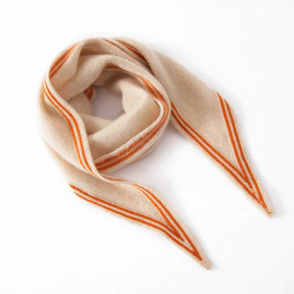 Soft Striped Winter Scarf - Nocini