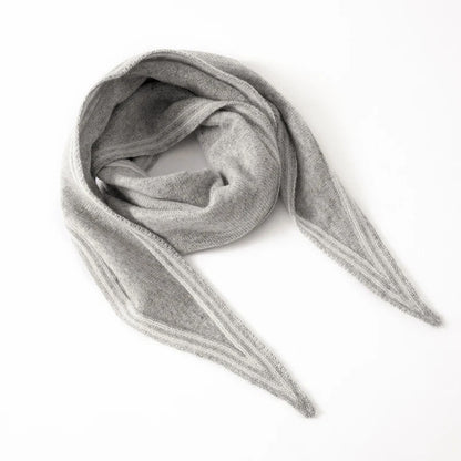 Soft Striped Winter Scarf