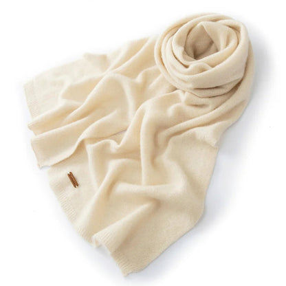 Soft Rectangular Winter Scarf | Classic Long Wool Scarf