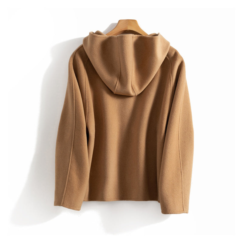 Waterproof Parka Jacket with Front Button Pockets