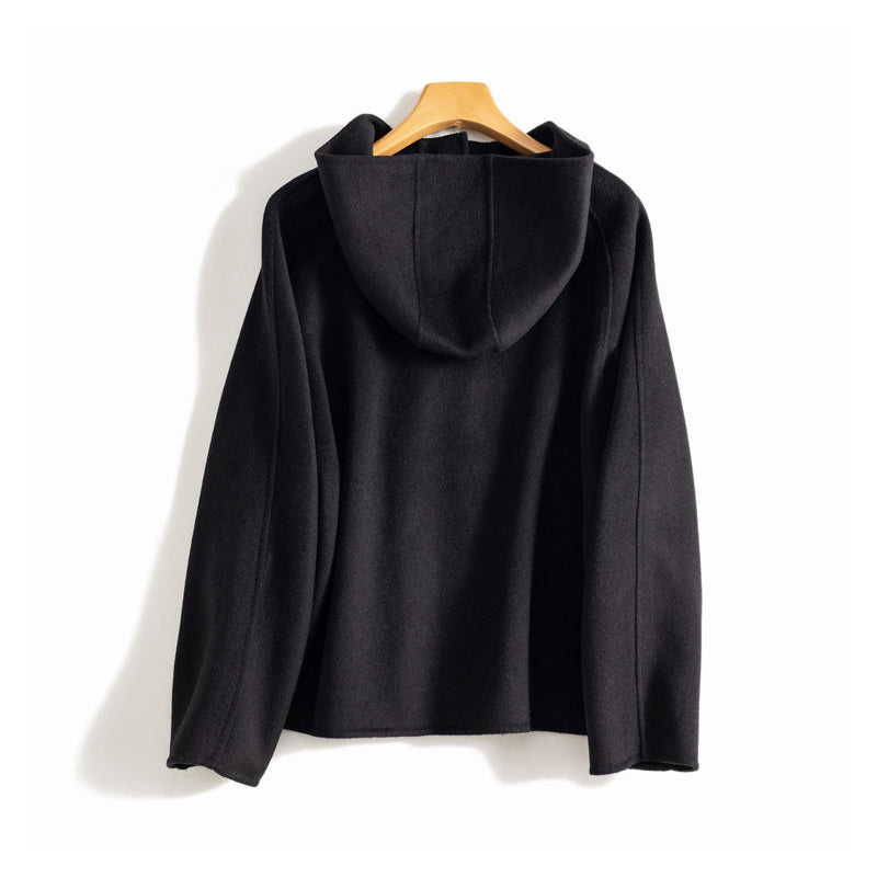 Waterproof Parka Jacket with Front Button Pockets