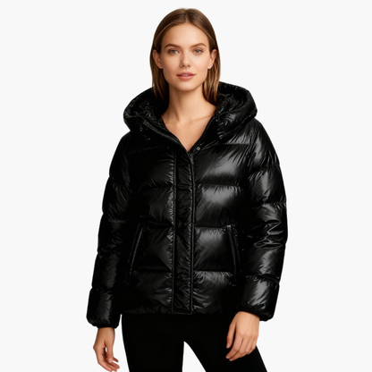 Warm Padded Hooded Zip Up Jacket