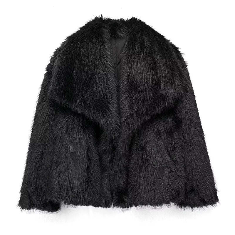 Soft Faux Fur Lined Warm Winter Coat
