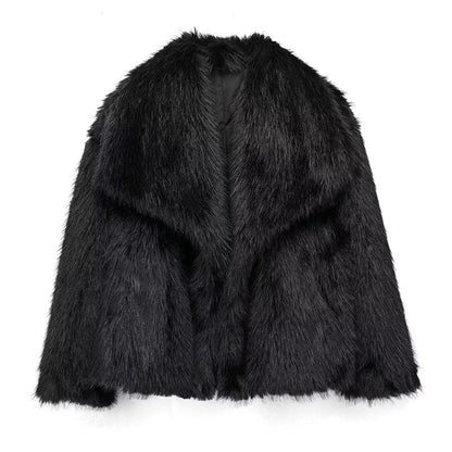 Soft Faux Fur Lined Warm Winter Coat