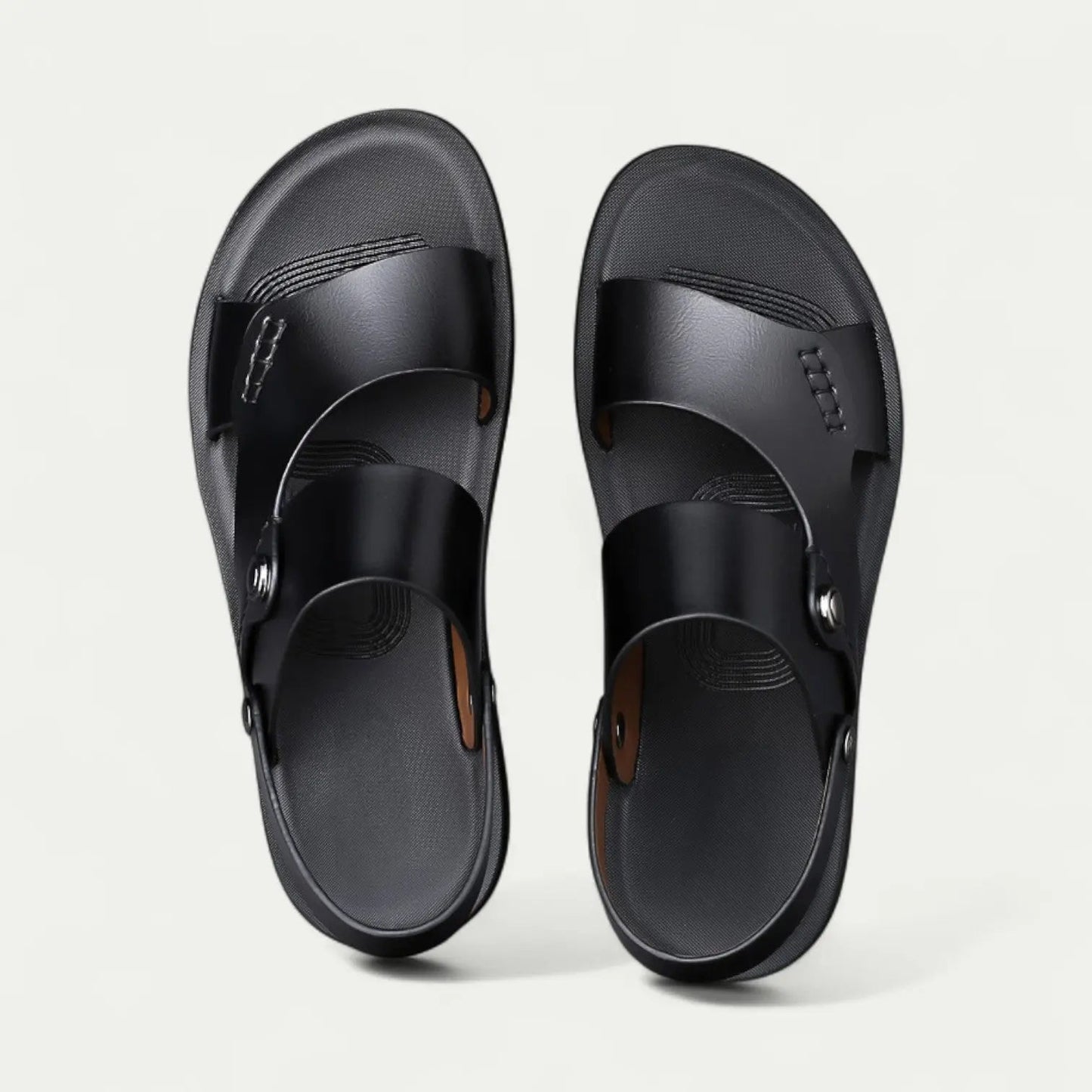 Men's Sandals - Sleek Cushioned Style