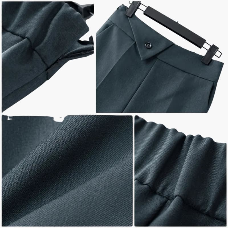 Classic 2 Piece Suit with Fitted Jacket and Pants