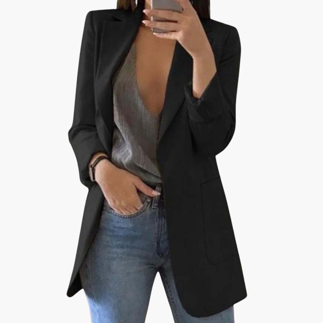 Ladies Classic Jacket with Pockets