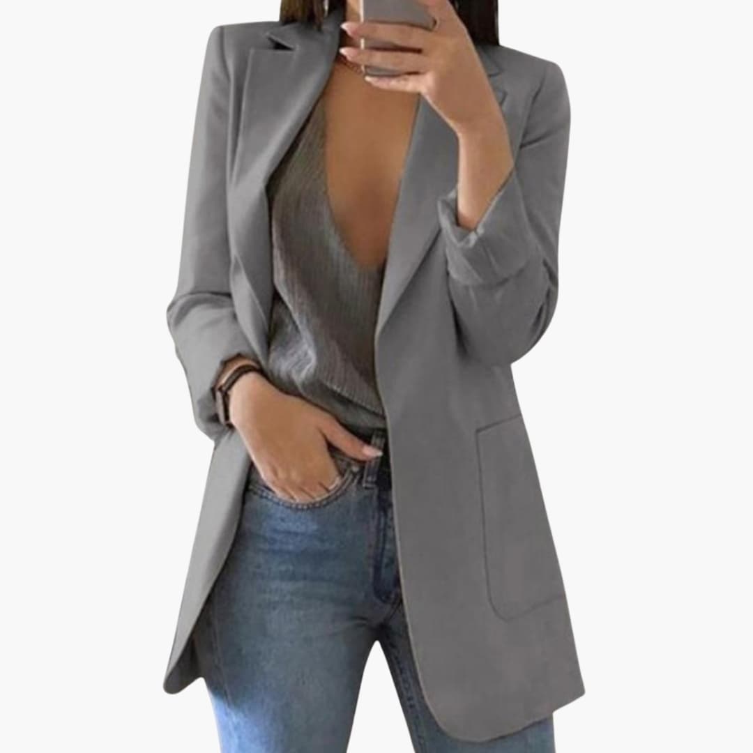 Ladies Classic Jacket with Pockets