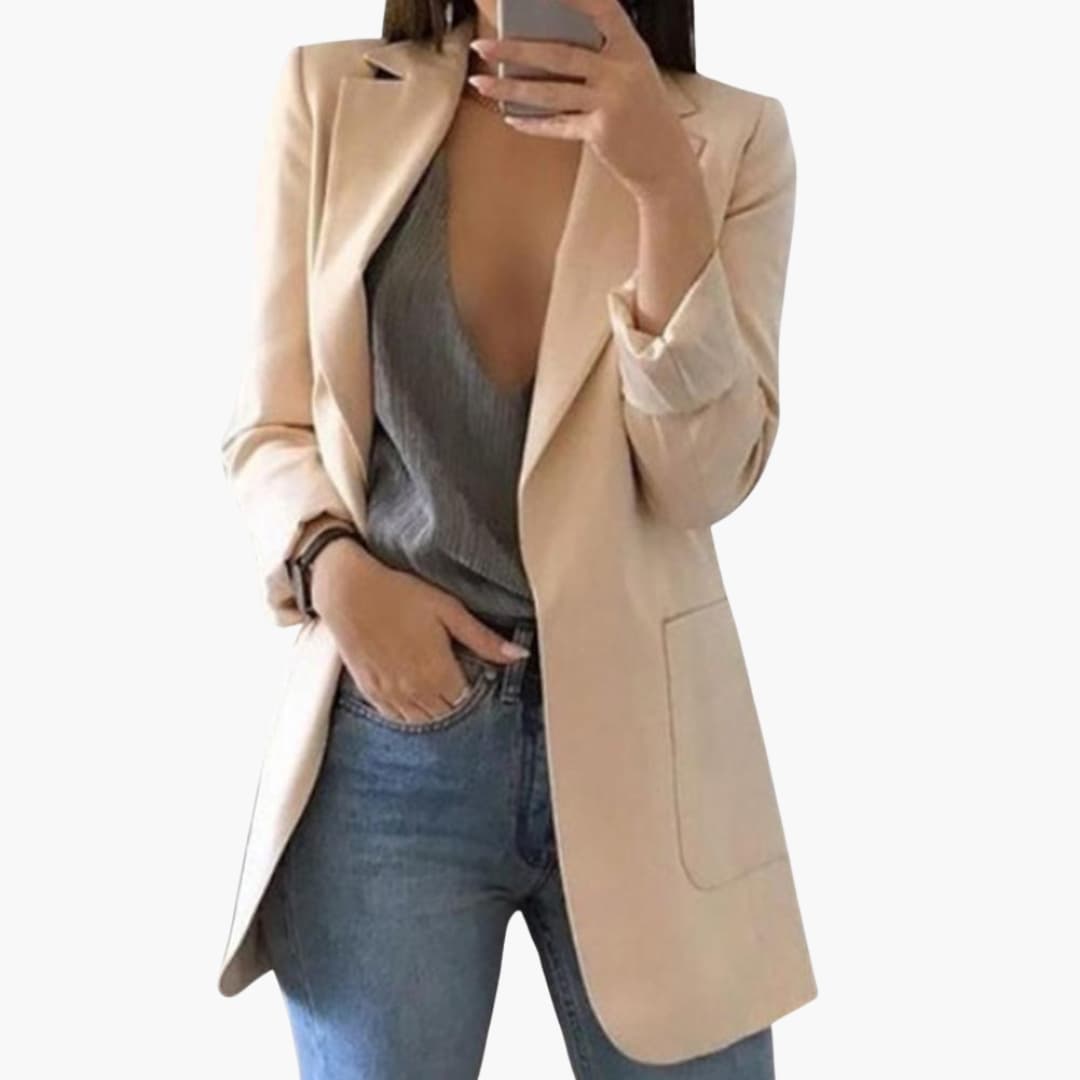 Ladies Classic Jacket with Pockets