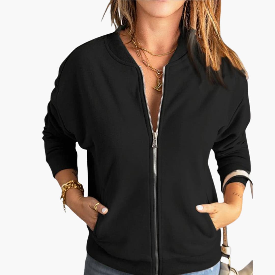 Ladies' Zip Up Slim Fit Jacket