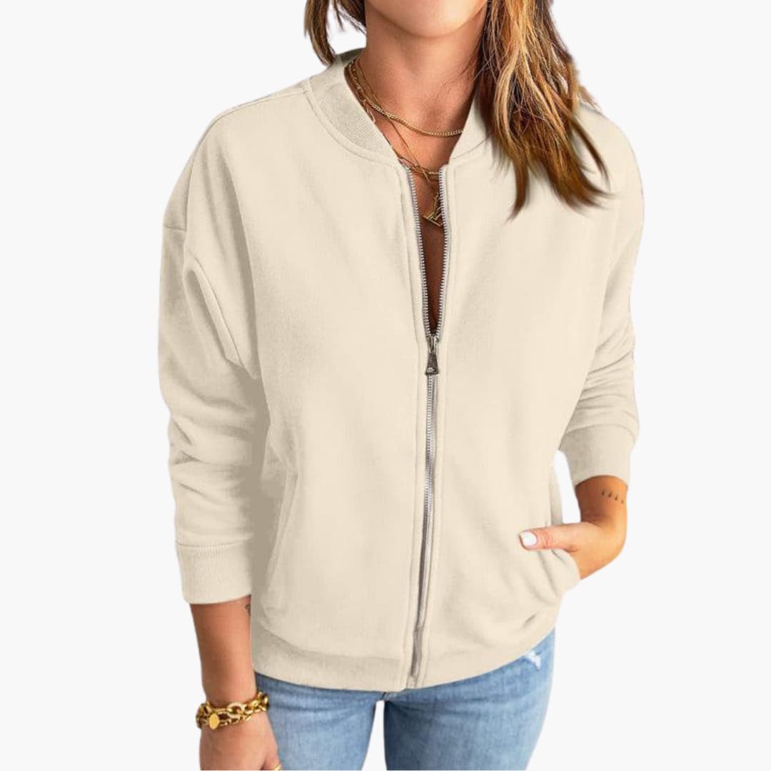 Ladies' Zip Up Slim Fit Jacket