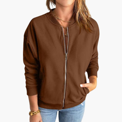 Ladies' Zip Up Slim Fit Jacket
