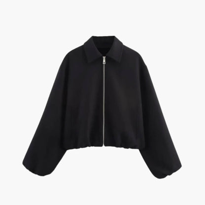 Women's Classic Jacket with Collar Detail