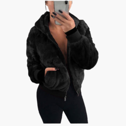 Ladies' Zip Up Quilted Jacket