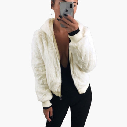 Ladies' Zip Up Quilted Jacket