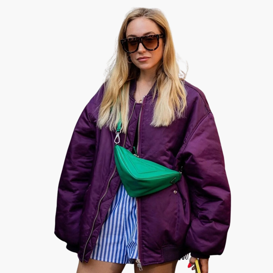 Ladies' Zip Up Flight Jacket