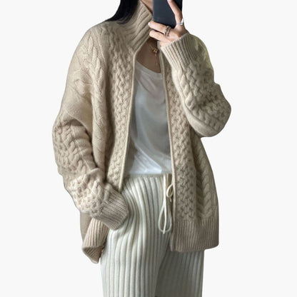 Ladies' Cozy Long Sweater Cardigan