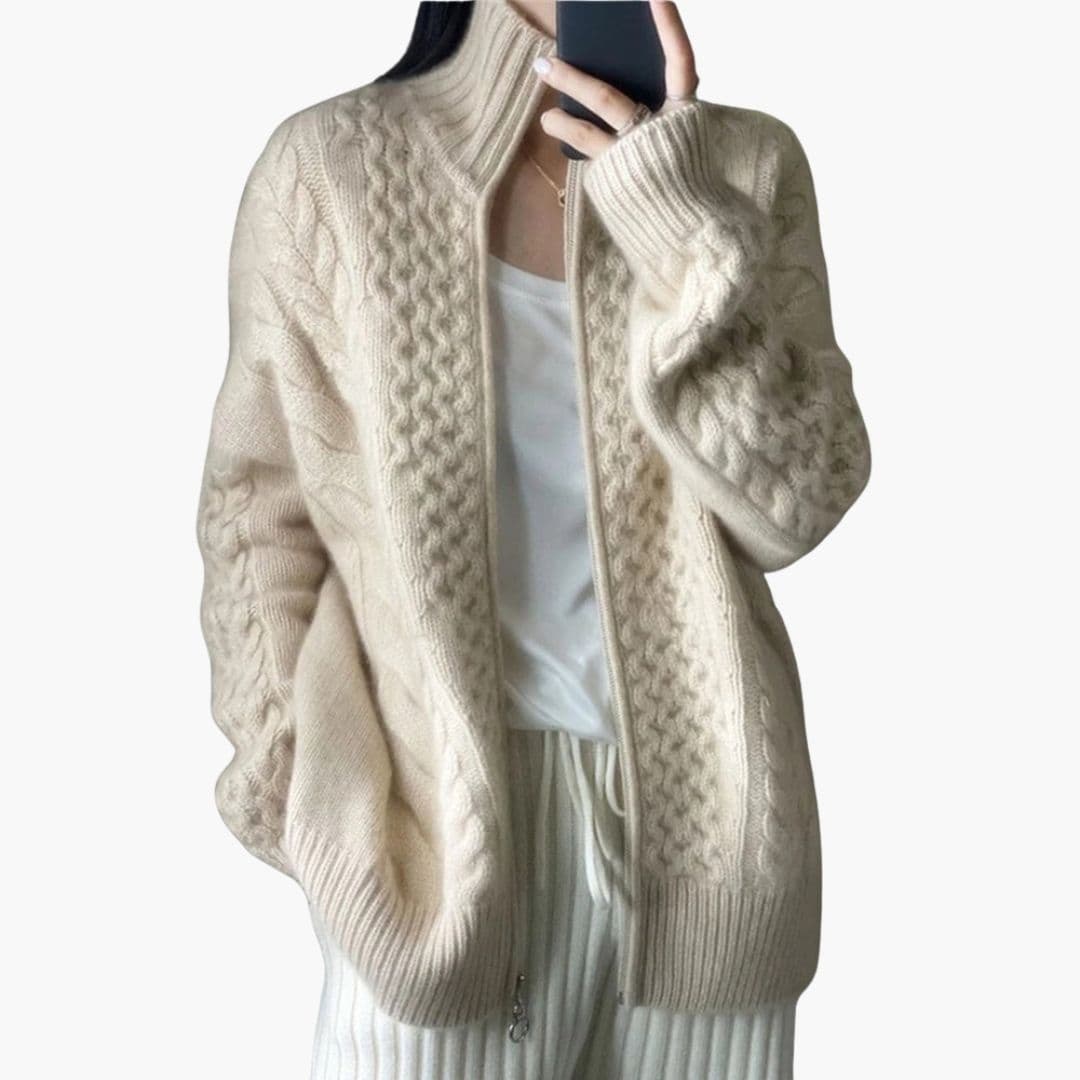 Ladies' Cozy Long Sweater Cardigan