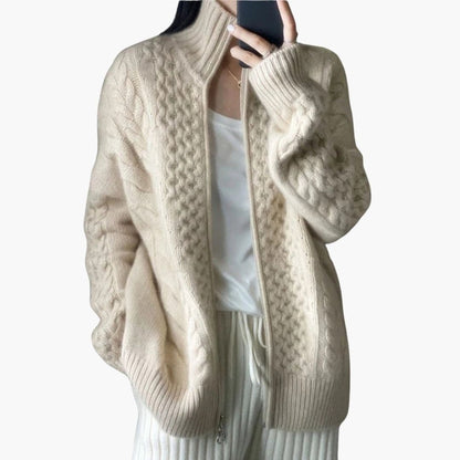 Ladies' Cozy Long Sweater Cardigan
