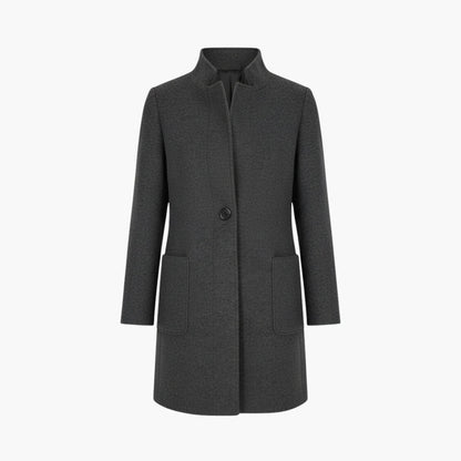 Ladies Warm Parka with Hood and Pockets
