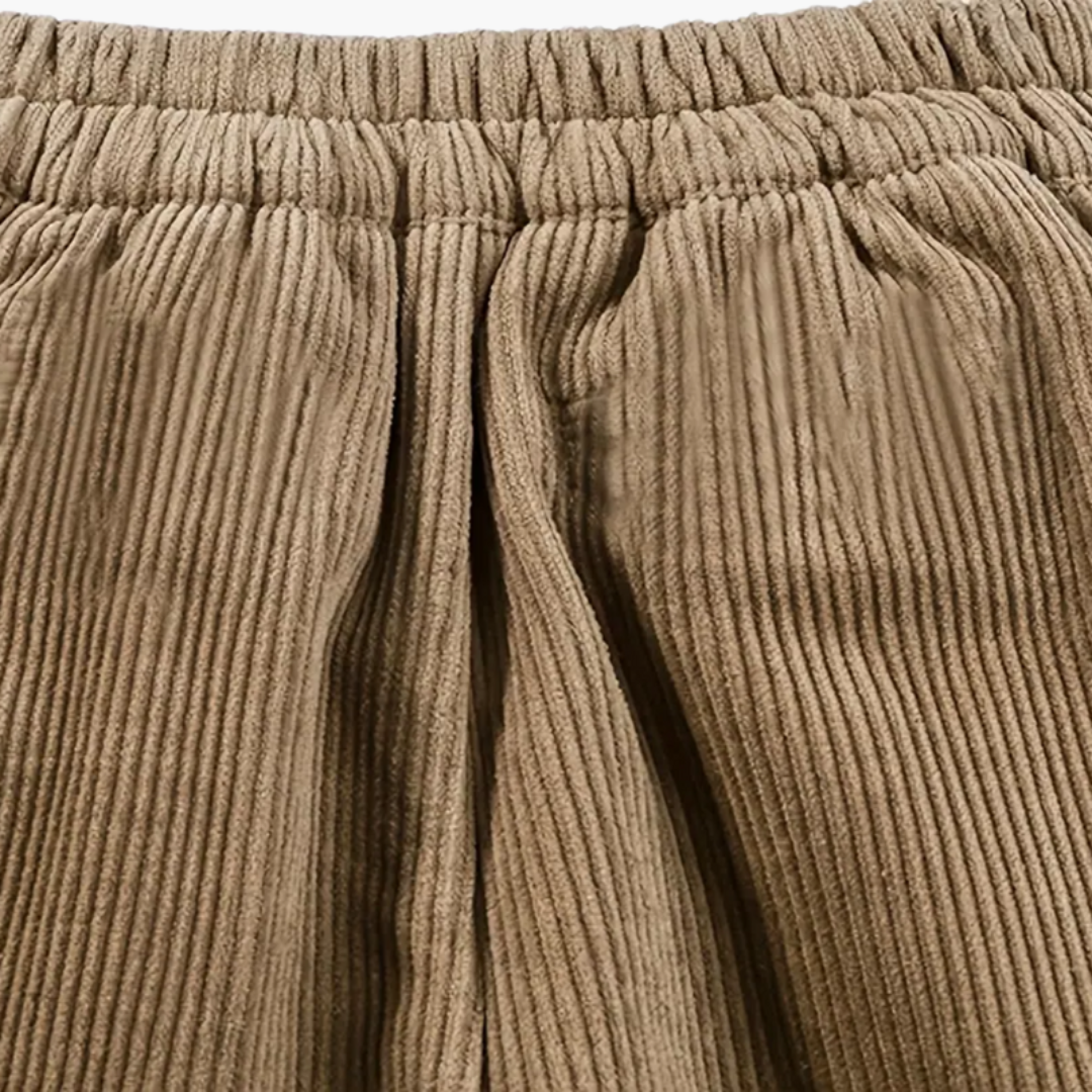 Ladies Comfort Fit Cord Trousers with Pockets