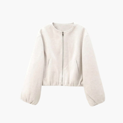Ladies Short Zip Up Jacket