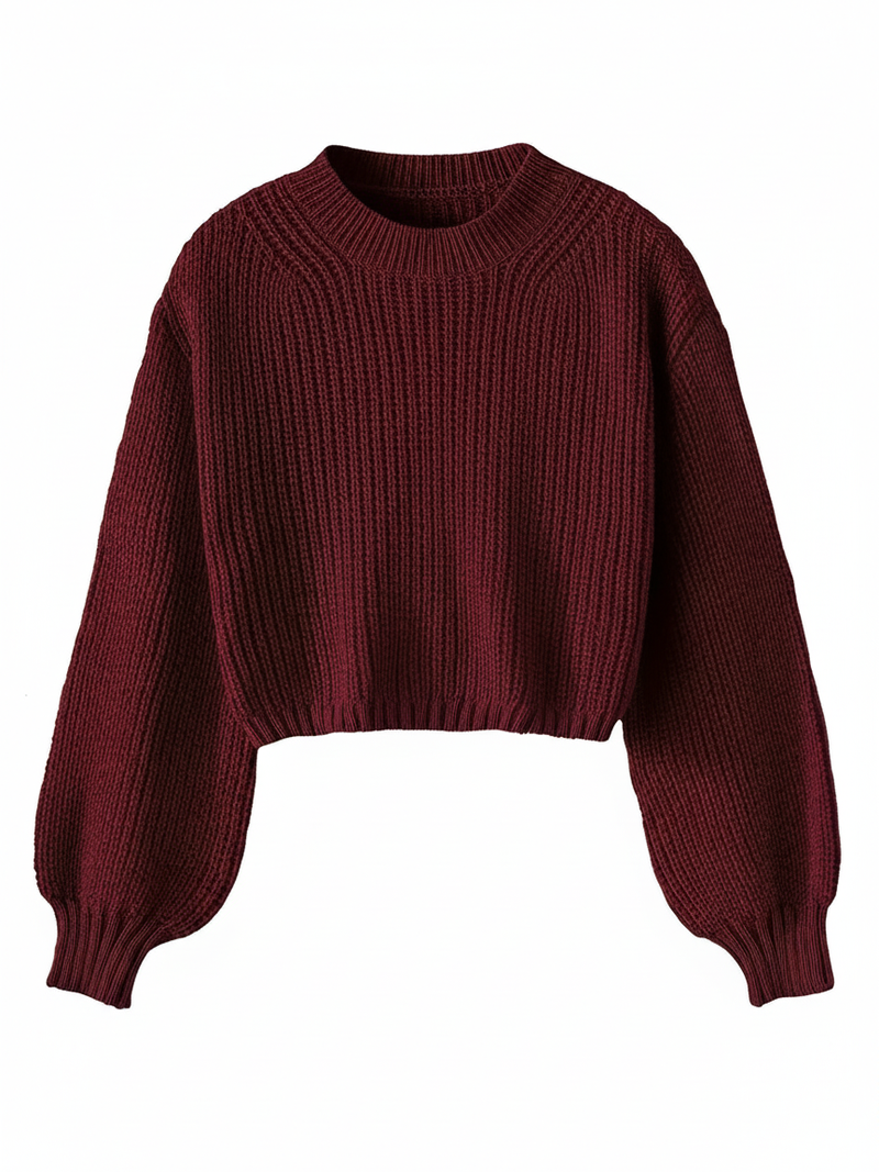 Short Sleeve Women's Casual Sweater - Olytrend