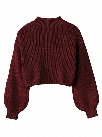 Short Sleeve Women's Casual Sweater