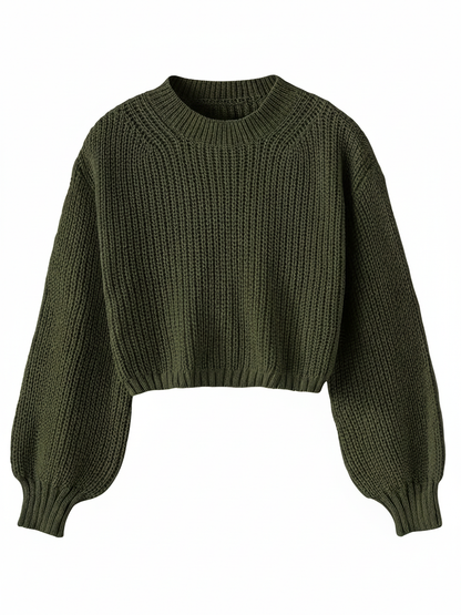 Short Sleeve Women's Casual Sweater