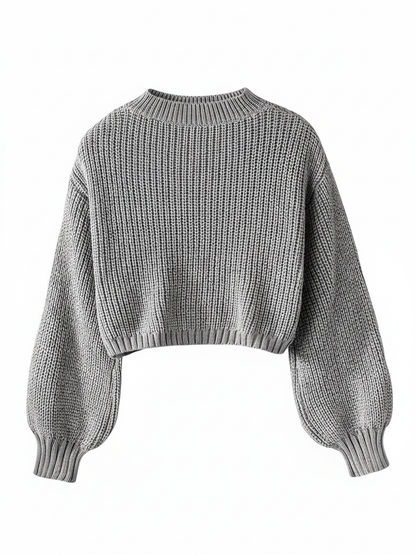 Short Sleeve Women's Casual Sweater