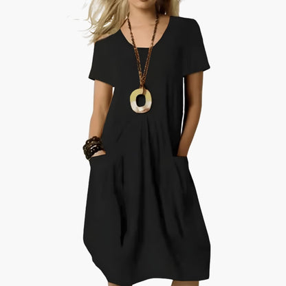 Simple Classic A-Line Women's Dress