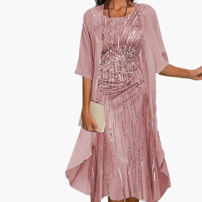 Ladies' Casual Printed A-Line Dress