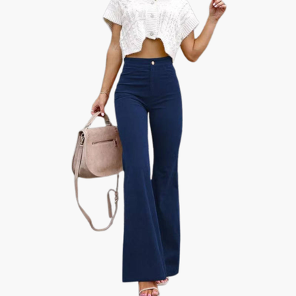 Women's High Waisted Wide Leg Pants with Pockets