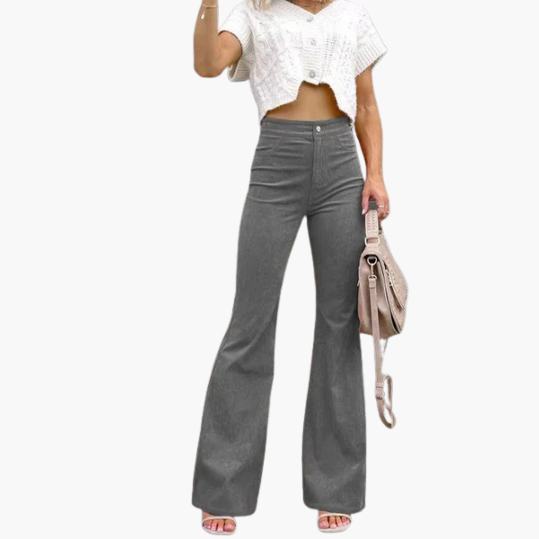 Women's High Waisted Wide Leg Pants with Pockets