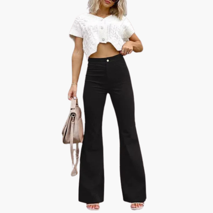 Women's High Waisted Wide Leg Pants with Pockets