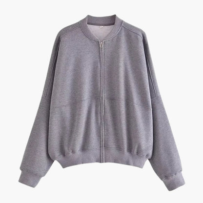 Cozy Women's Fleece Bomber Jacket
