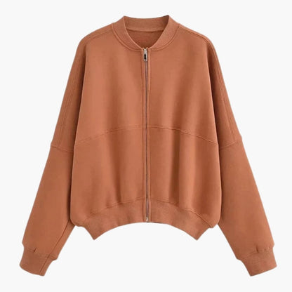 Cozy Women's Fleece Bomber Jacket