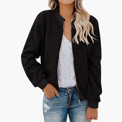 Warm Women's Zip Up Fleece Jacket