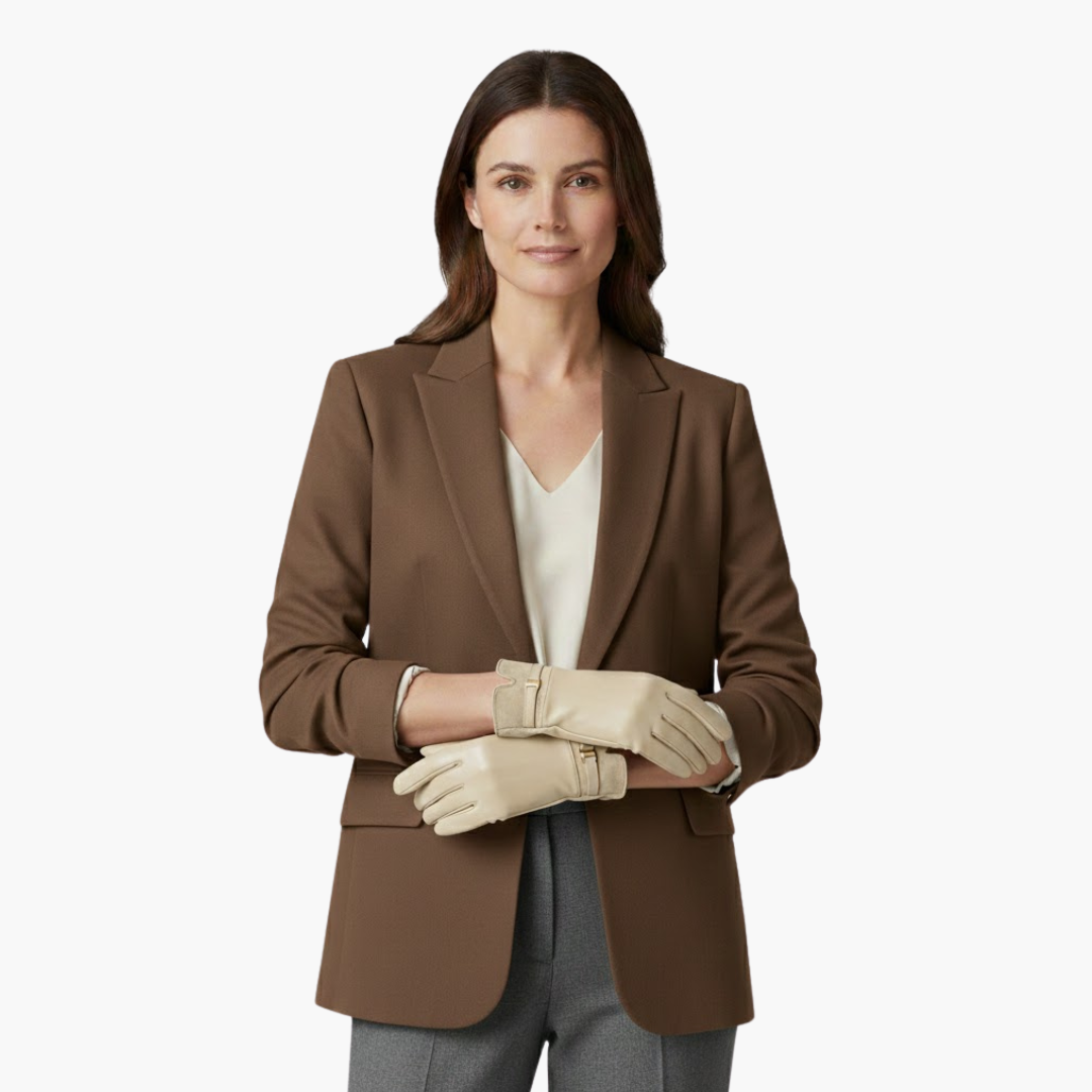 Warm Insulated Women's Gloves with Touchscreen Fingers