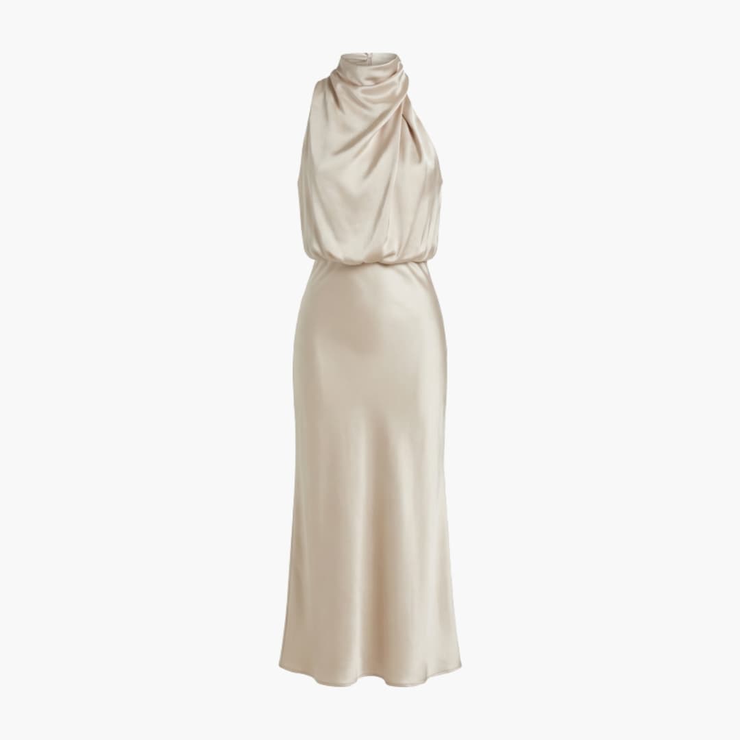 Elegant Long Sleeveless Maxi Dress for Women