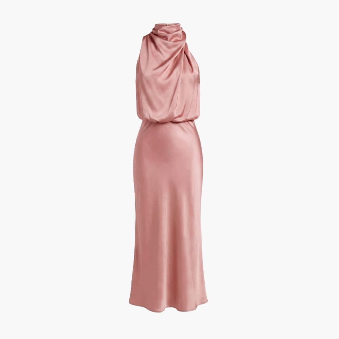 Elegant Long Sleeveless Maxi Dress for Women