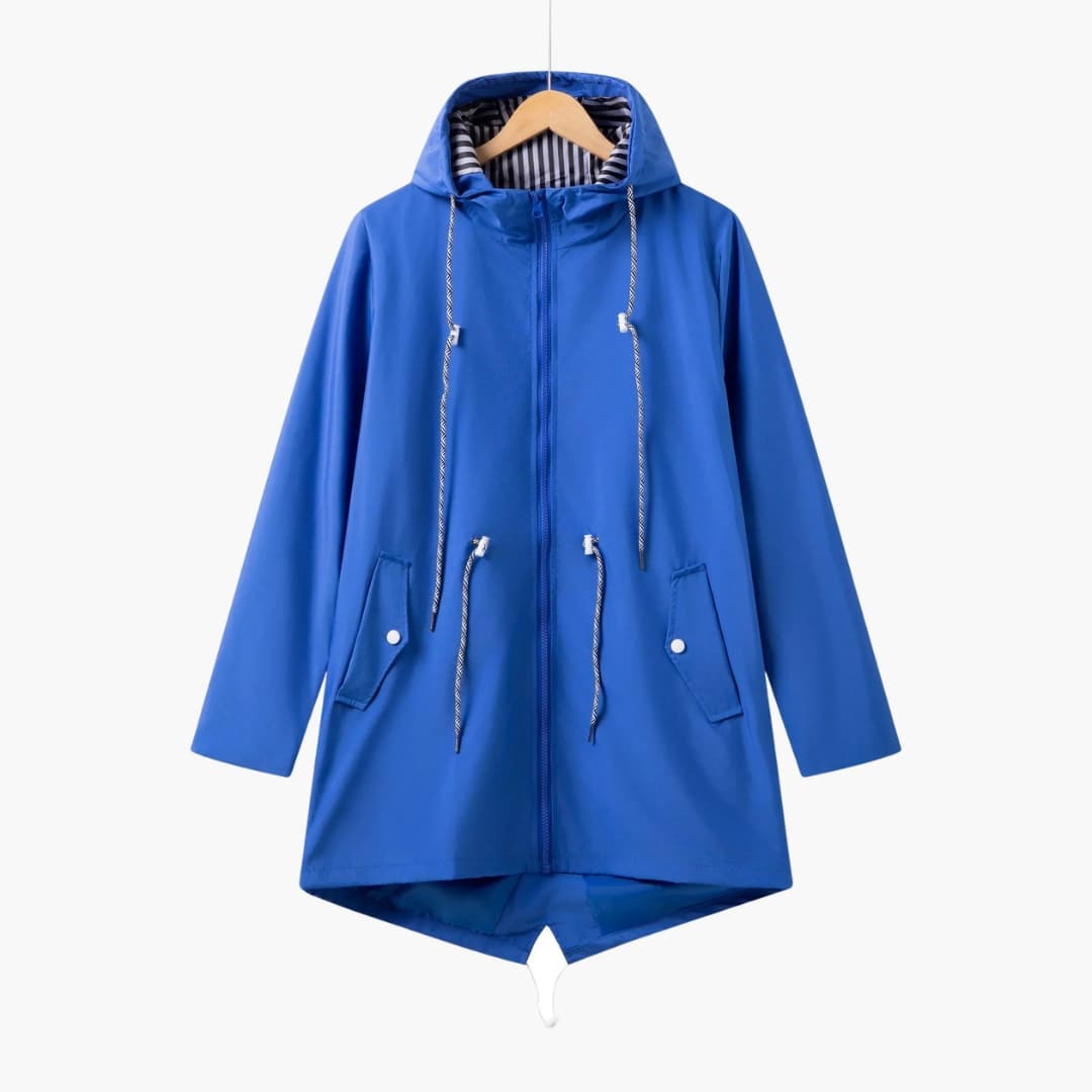 Ladies Warm Parka with Zip Pockets