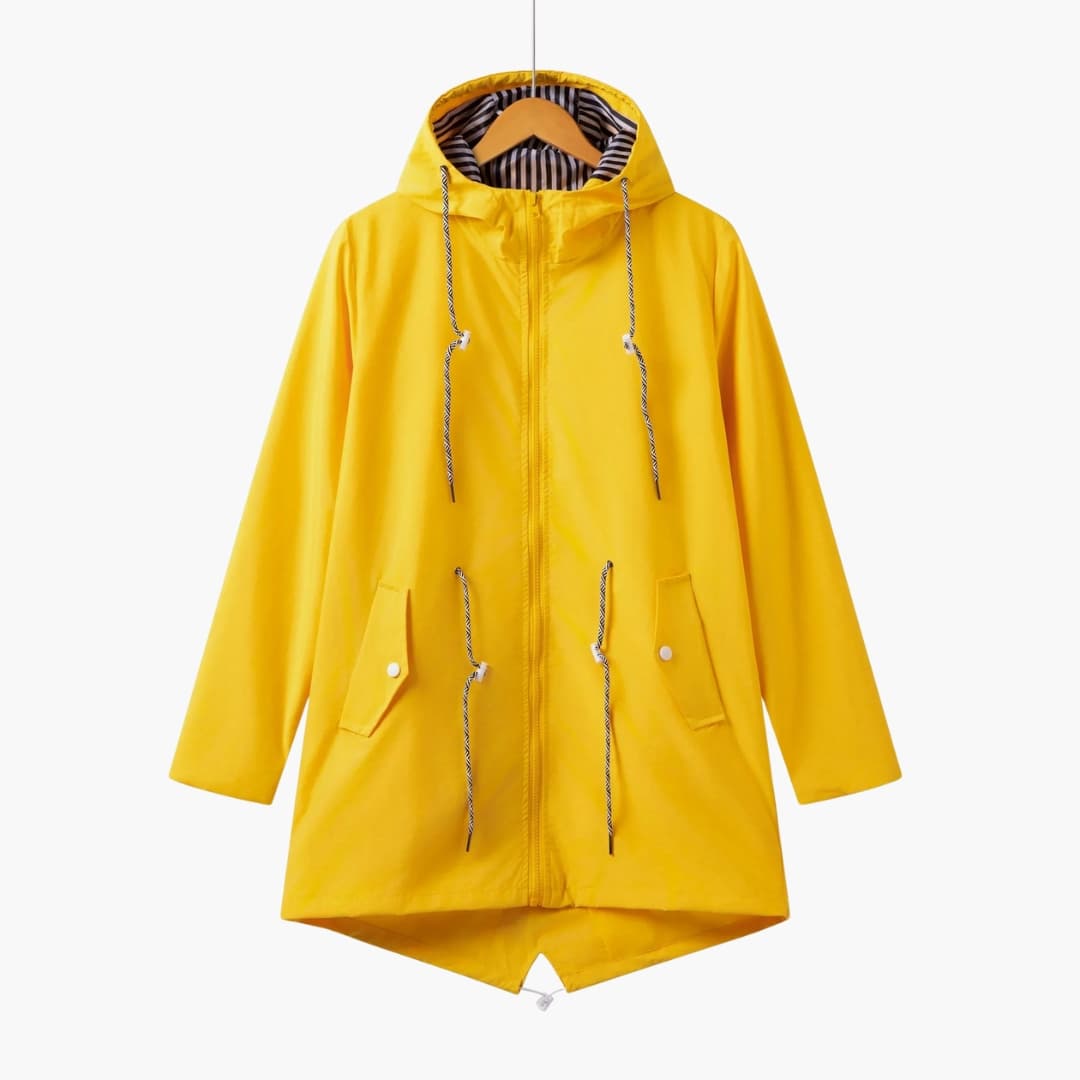 Ladies Warm Parka with Zip Pockets