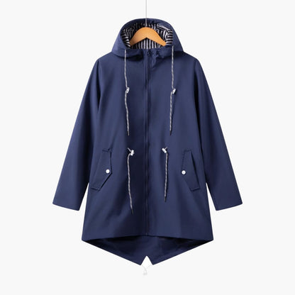 Ladies Warm Parka with Zip Pockets