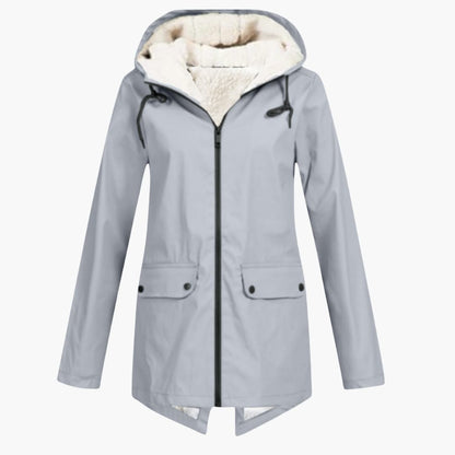 Ladies Waterproof Zip Up Hoodie Jacket