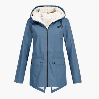 Ladies Waterproof Zip Up Hoodie Jacket