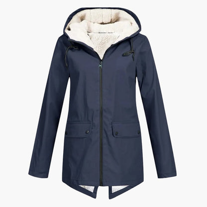 Ladies Waterproof Zip Up Hoodie Jacket