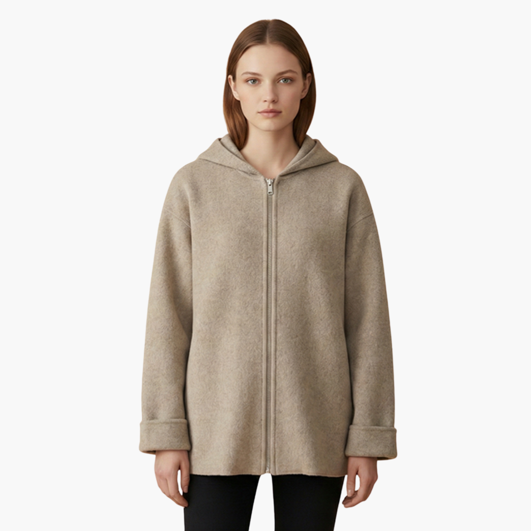 Ladies Waterproof Zip Up Parka Jacket