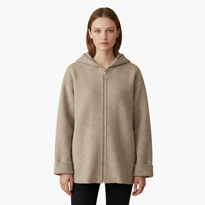 Ladies Waterproof Zip Up Parka Jacket